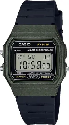 CASIO 腕時計 カシオ F-91WM-3A チープカシオ 新品 カーキ