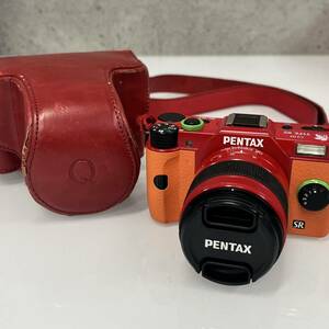 ☆【PENTAX/ペンタックス】数量限定モデル Q10 EVANGELION TYPE 02 エヴァンゲリオン 弐号機 アスカモデル ミラーレス一眼 動作確認済 