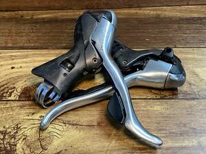 HV472 シマノ SHIMANO デュラエース DURA-ACE ST-7801 STIレバー 2x10S ※フード欠品 傷や錆あり