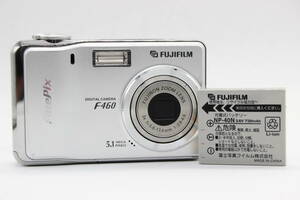 【返品保証】 フジフィルム Fujifilm Finepix F460 3x バッテリー付き コンパクトデジタルカメラ s5806