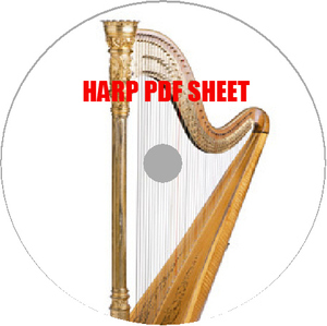 ハープPDF楽譜集200譜クラシック電子譜HARP弦楽器楽iPadiPhoneにスターーンシコード奏者値段種類ノートーンガン楽器アメリカアンチエイジン