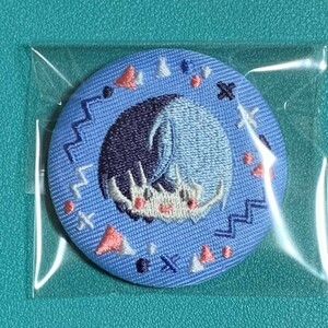 project SEKAI（embroidery can badge）プロセカ　カラフルステージ！feat.初音ミク　刺繍缶バッジコレクションA　青柳冬弥