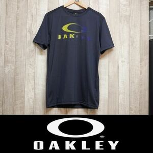 【新品】19 OAKLEY ENHANCE TECHNICAL QD TEE.19.01 - FATHOM - M 正規品 Tシャツ 吸汗速乾 インナーウェア