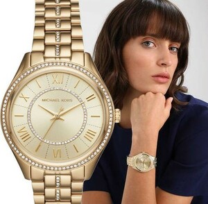 MICHAEL KORS Lauryn mk3719 Gold-tone Dial Ladies ゴールド レディース マイケルコース 時計