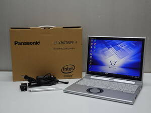 Panasonic CF-XZ6 プレミアムエディション Core i7 7600U/16GB/SSD256GB Win10 Office LTE対応 タッチパネル バッテリー良好 ペン 管BH-450