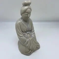 奈良　赤膚焼　尾西楽斎　陶器　人形　白鳳美人　法隆寺　五重塔　塑像　写し　蔵出し
