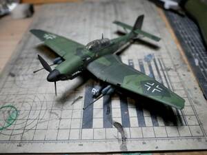 ユンカース Ju87G スツーカ　多分1/72サイズ　ドイツ　急降下爆撃機　タンクバスター