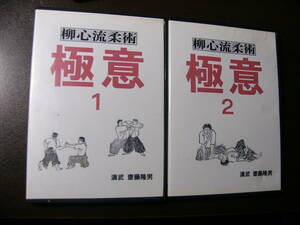 武術 DVD 柳心流柔術 極意 2枚セット/1・2/極意 山嵐 一子相伝/ 齋藤隆男 壮神社