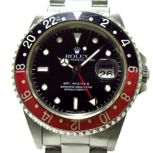 ROLEX(ロレックス) 腕時計 GMTマスター2 16710 メンズ SS/コークベゼル/13コマ 黒