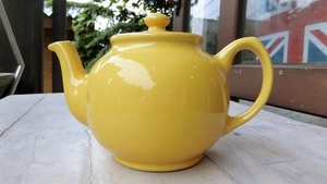 スタンレイ イギリス定番のティーポット 定番ティーポット 黄色 6カップ STANLEY SUNRISE YELLOW 6 CUP TEAPOT