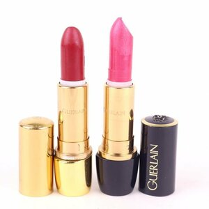 ゲラン 口紅 ROUGE VOYAGE他 若干使用 2点セット まとめて コスメ レディース GUERLAIN