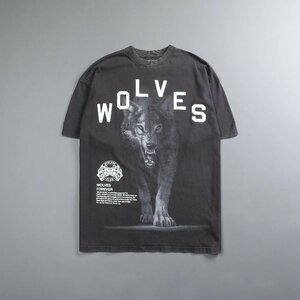 Darc Sport SSDD NFGU SHADOWS VINTAGE OVERSIZED TEE WOLF GRAY L ダルクスポーツ シャドウ ヴィンテージ オーバーサイズTシャツ グレー