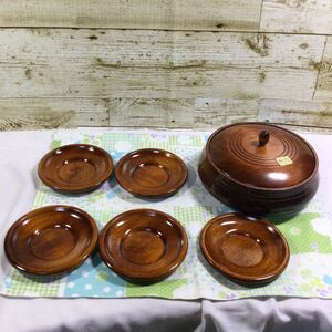 天然木 菓子器 茶托 木製 コースター 小皿 