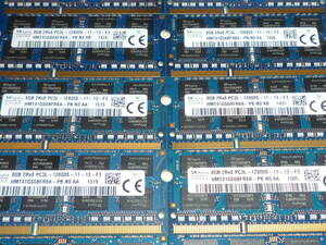 送無 SK hynix 8GB 2Rx8 PC3L-12800S-11-13-F3 メモリ 計30枚 240GB 綺麗