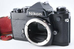 1円〜【美品】ニコン NIKON FE 黒 本体 フィルムカメラ ★動作検品済★防湿庫保管♯4A