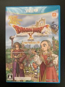 【中古】W iiソフト　ドラゴンクエストX 2つセット