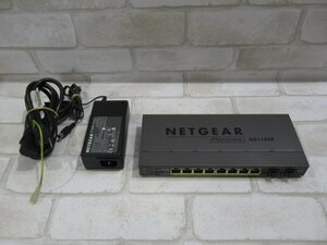 ▲Ω 新E 0026♪ 保証有 NETGEAR【GS110TP】ギガビット8ポート スマートスイッチ PoE+対応 (55W) AC付・祝10000!取引突破!!