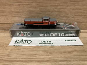 81. KATO　Nゲージ　 7011-2　DE10　暖地形　ディーゼル機関車　美品ですが　現状品で　鉄道模型　