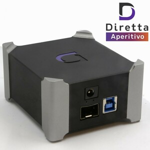 Diretta Aperitivo USB-SFP メディアコンバータ + SFPモジュール 各種ケーブル 付 OLIOSPEC ネットワークオーディオ