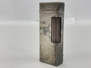 dunhill ダンヒル ライター シルバー ローラー スリム ケースあり【CDBA9054】