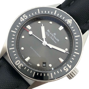 ブランパン BLANCPAIN フィフティファゾムス 5100B-1110-B52A ステンレススチール 腕時計 メンズ 中古