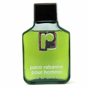 パコラバンヌ 香水 プールオム pour homme 残9割程度 フレグランス メンズ 120mlサイズ paco rabanne