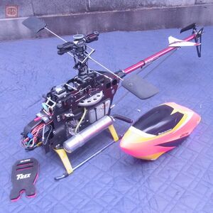 アライン TREX 600 全長約120cm RC ラジコン ヘリコプター メカ搭載 ALIGN 動作未確認 現状品【SI