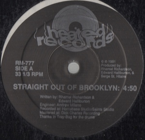 【廃盤12inch】Rhamel / Straight Out Of Brooklyn / Do It Any Way You Want　DJ KOCO/DJ MURO/DJ IVORY
