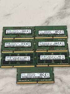 ★3B★作動品★SAMSUNG 1R×8 PC3L-1200S 4GB★7枚セット★合計28GB