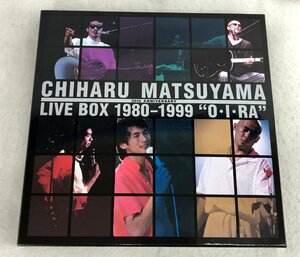 ★中古品★CD COCP-31530-9 『CHIHARU MATSUYAMA 25th Anniversary LIVE BOX 1980-1999 O・I・RA』 松山千春 日本コロムビア