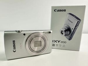 【5/5ES】Canon キャノン IXY 200 デジタルカメラ シルバー 動作確認済み