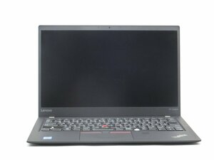 中古Lenovo ThinkPad X1 　 Carbon　5th Core 7世代I7 　14型 液晶割れ　ノートパソコン　　詳細不明　　ジャンク扱い