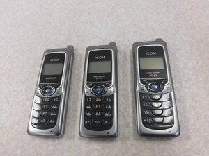 v あ415)・保証有 iCOM ワイヤレスIPフォン VP-43 3台 本体のみ