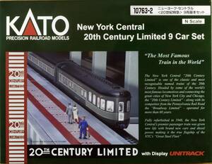 KATO USA 鉄道模型 Nゲージ ニューヨークセントラル 20世紀限定 9両セットn207