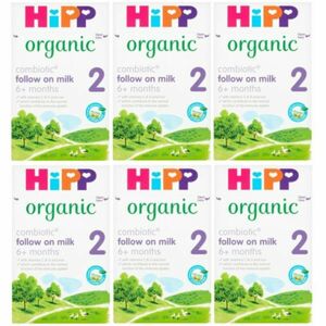 [800g 6個セット] HIPP(ヒップ)organic COMBIOTIC 有機原料使用 オーガニック粉ミルク【6から12ヶ月】