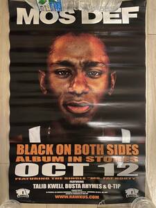 Mos def black on both sides ポスター hip hop dj premier kanye common gangstarr de la soul atcq j dilla stussy supreme