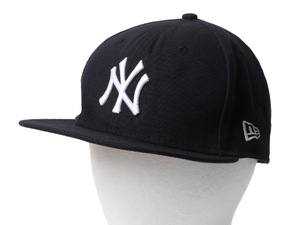 ■ ニューエラ x NY ヤンキース ベースボール キャップ フリーサイズ / 帽子 MLB オフィシャル NEW ERA 大リーグ メジャーリーグ 野球 濃紺