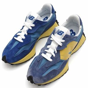 A05170AO7 未使用品訳あり NEW BALANCE/U327WEH スニーカー 【サイズ：27.5cm】 ブルー/イエロー シューズ ニューバランス 