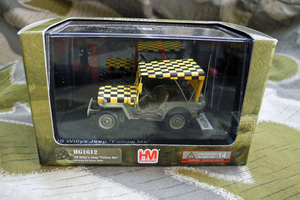 HM 1:48 Us Willys JeepFollow Me U.S.Army Air Force.WW2