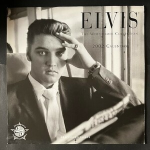 Elvis Presley 2002 Calendar エルヴィス・プレスリー　2002年　カレンダー　Wertheimer Collection アルフレッド・ワートハイマー