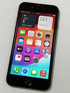 SIMフリー iPhoneSE2 64GB Black シムフリー アイフォンSE 2 第二世代 第2世代 ブラック 黒 docomo au softbank SIMロックなし A2296 100%