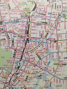 b5古本【旅行ガイド】東京 鉄道路線地図（正縮尺）全線全駅全廃線 [昭和37年都電全図 首都圏通勤電車車両変遷 車両基地一覧 地下鉄縦断面図