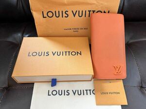 【 1円スタート！付属品付き 】LOUIS VUITTON ルイヴィトン ポルトフォイユブラザNM アエログラム オレンジ 長財布 M81153 現行品 RFID