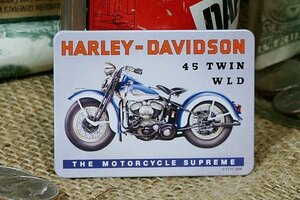 ハーレーダビッドソン WLD マグネット ◆ HARLEY 45TWIN F3MT8