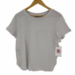 COMPTOIR DES COTONNIERS(コントワーデコトニエ) リネンクルーネックTシャツ レディ 中古 古着 0527