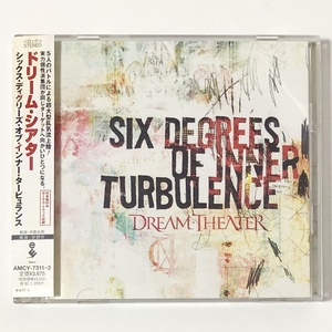 国内盤 CD 2枚組 ドリーム・シアター / Dream Theater Six Degrees of Inner Turbulence 帯付き 痛みあり 試聴未確認 プログレ