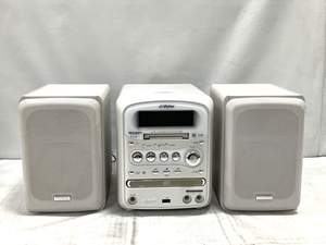 Victor UX-QM7 CD/MDコンポ 2006年製 ホワイト ビクター 音響機材 中古 訳あり H8669505