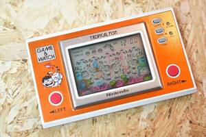 レトロ　1985年　任天堂　GW　ゲームウォッチ　GAME&WATCH　 ニューワイドスクリーン　トロピカルフィッシュ