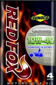 全国送料無料 20L×1缶SUNOCO(スノコ) REDFOX(レッドフォックス) COMFORT&STREET 10W-40 エンジンオイル部分合成