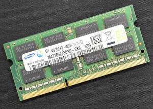 4GB PC3-12800S DDR3-1600 S.O.DIMM 204pin 2Rx8 [1.5V] [Samsung サムスン 4G] Macbook Pro iMac (DDR3)対応 (管:SB0274